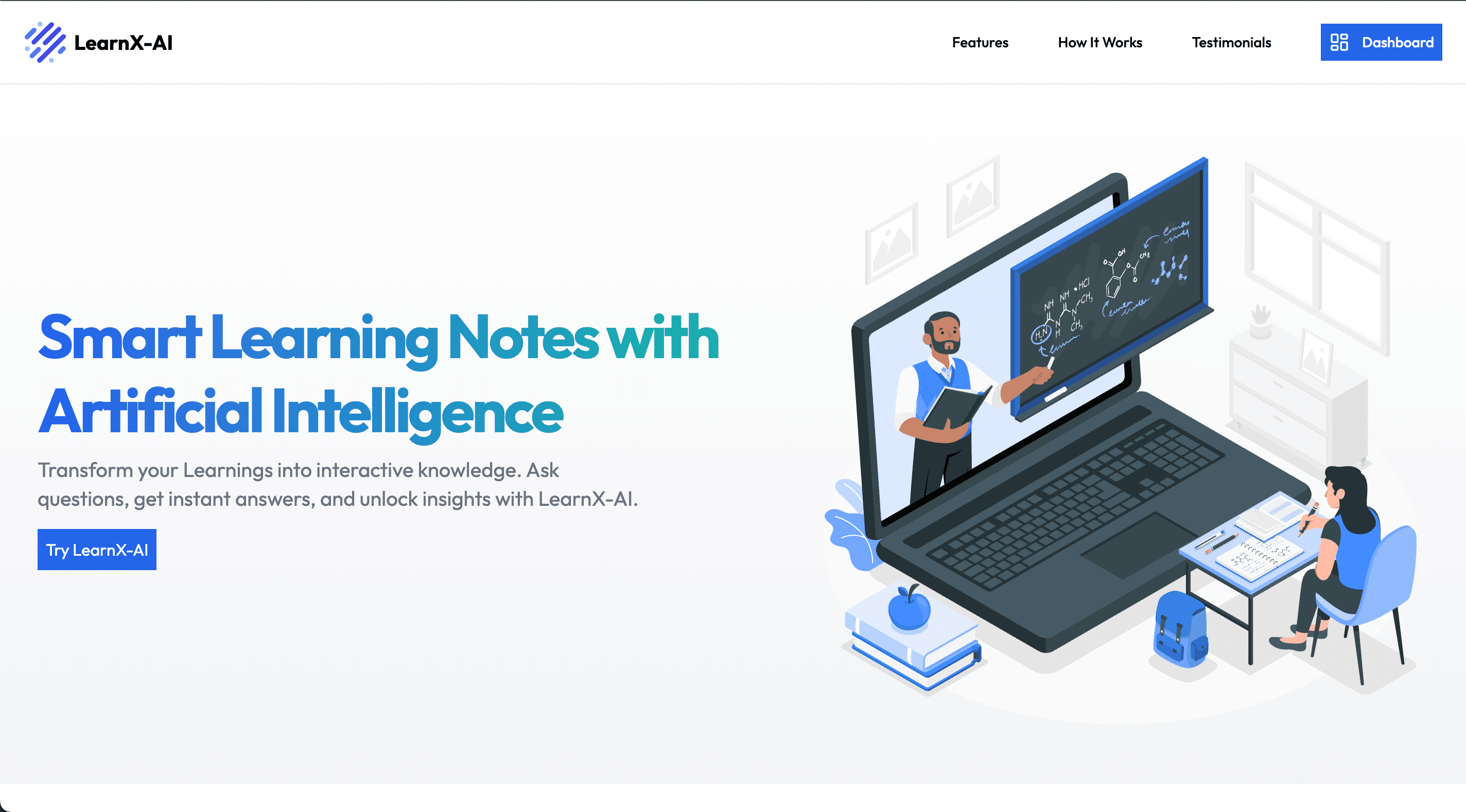 LearnX-AI screenshot